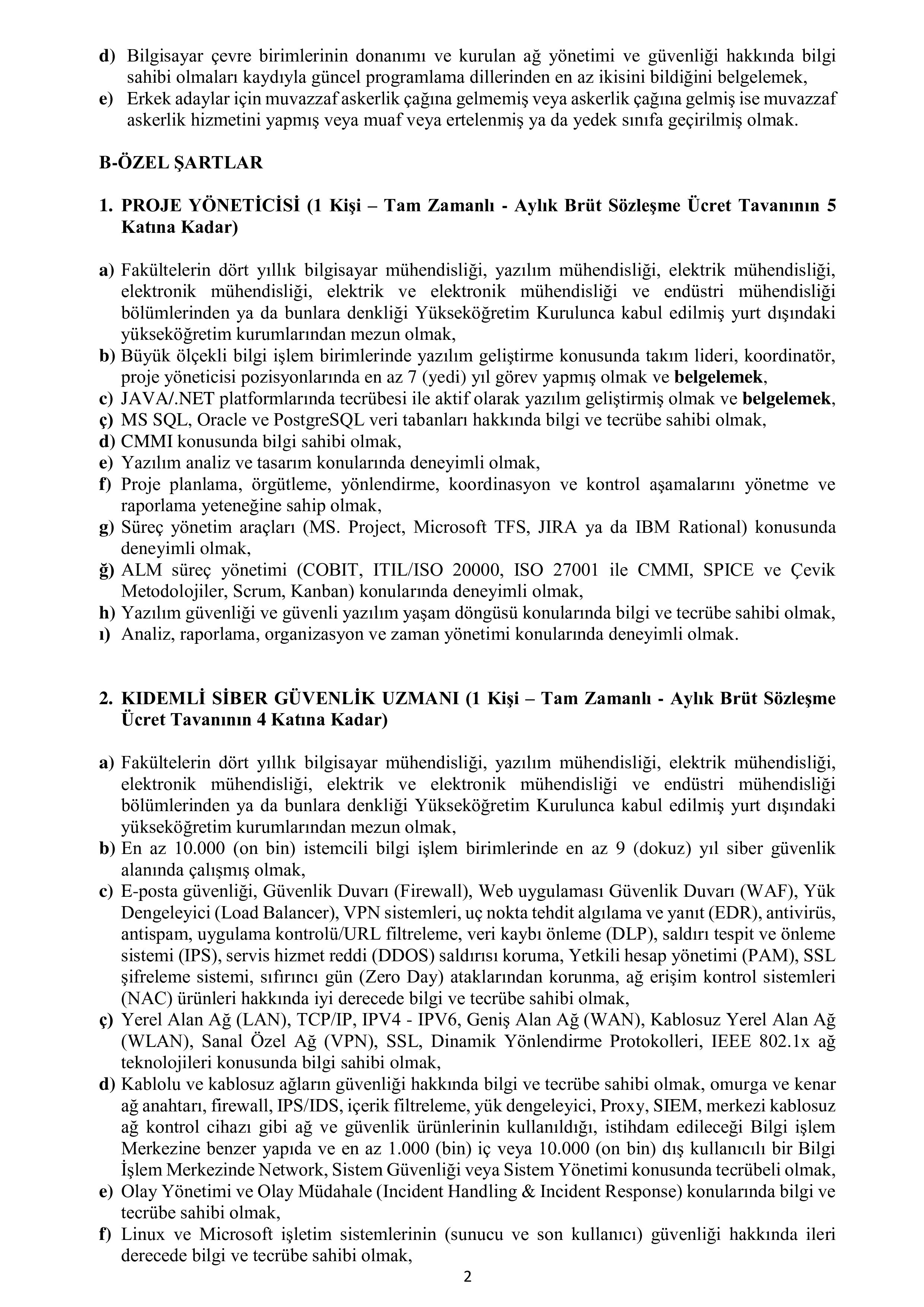 İlan İçeriği Sayfa 2 İÇİŞLERİ BAKANLIĞI 16 ALACAK ( 20 Ekim - 26 Ekim) İlan İçeriği Sayfa 2