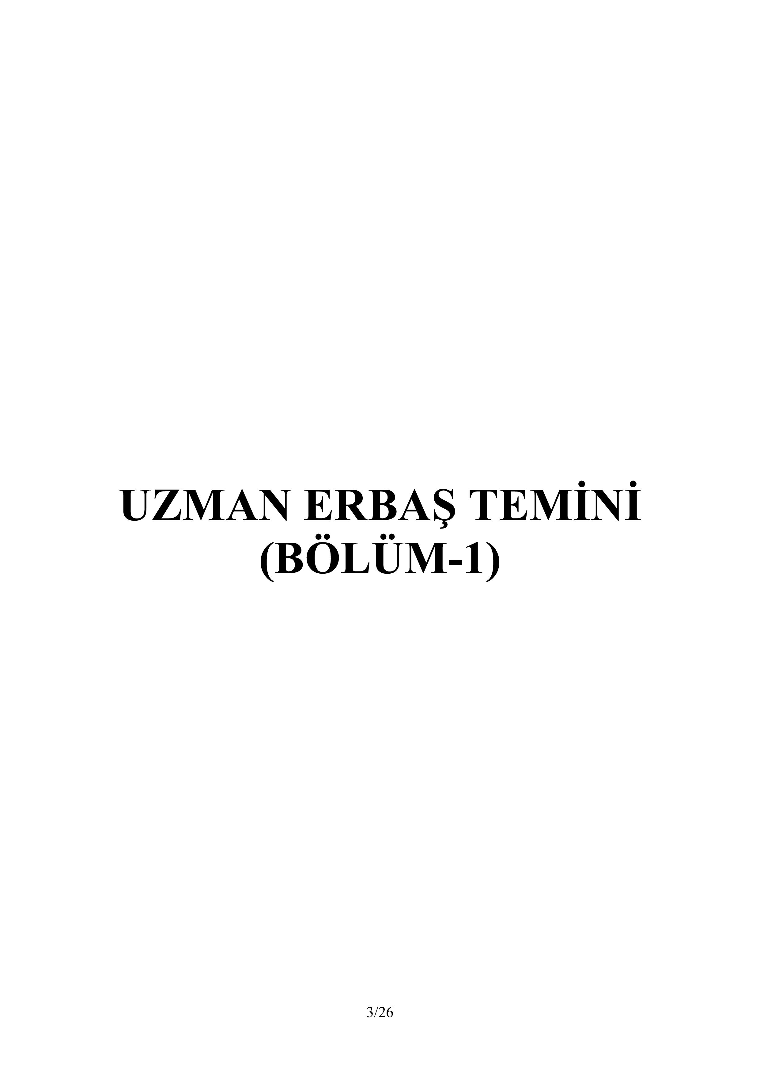 İlan İçeriği Sayfa 6 MİLLİ SAVUNMA BAKANLIĞI 2026 YILI KARA KUVVETLERİ KOMUTANLIĞI UZMAN ERBAŞ VE SÖZLEŞMELİ ER TEMİNİ ( 2 Ocak - 18 Ocak) İlan İçeriği Sayfa 6