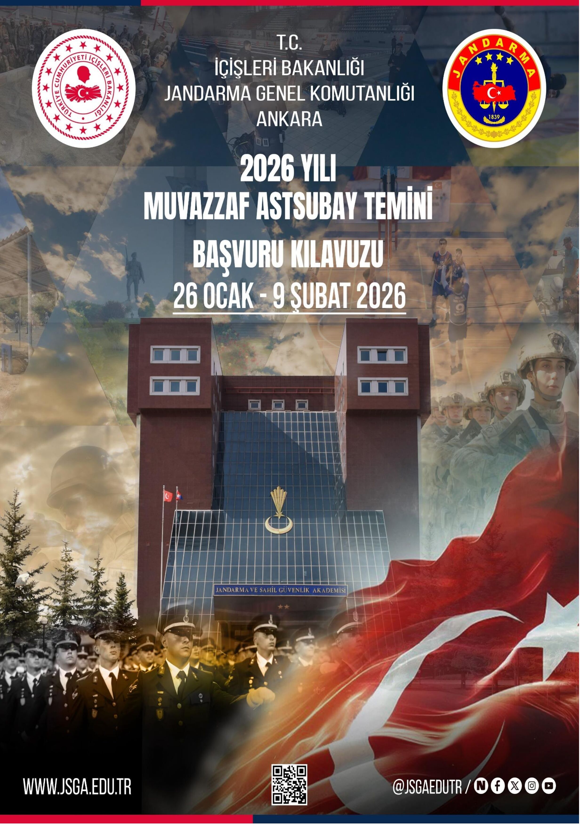 İlan İçeriği Sayfa 1 JANDARMA GENEL KOMUTANLIĞI 3395 MUVAZZAF ASTSUBAY TEMİN EDECEKTİR ( 26 Ocak - 9 Şubat) İlan İçeriği Sayfa 1