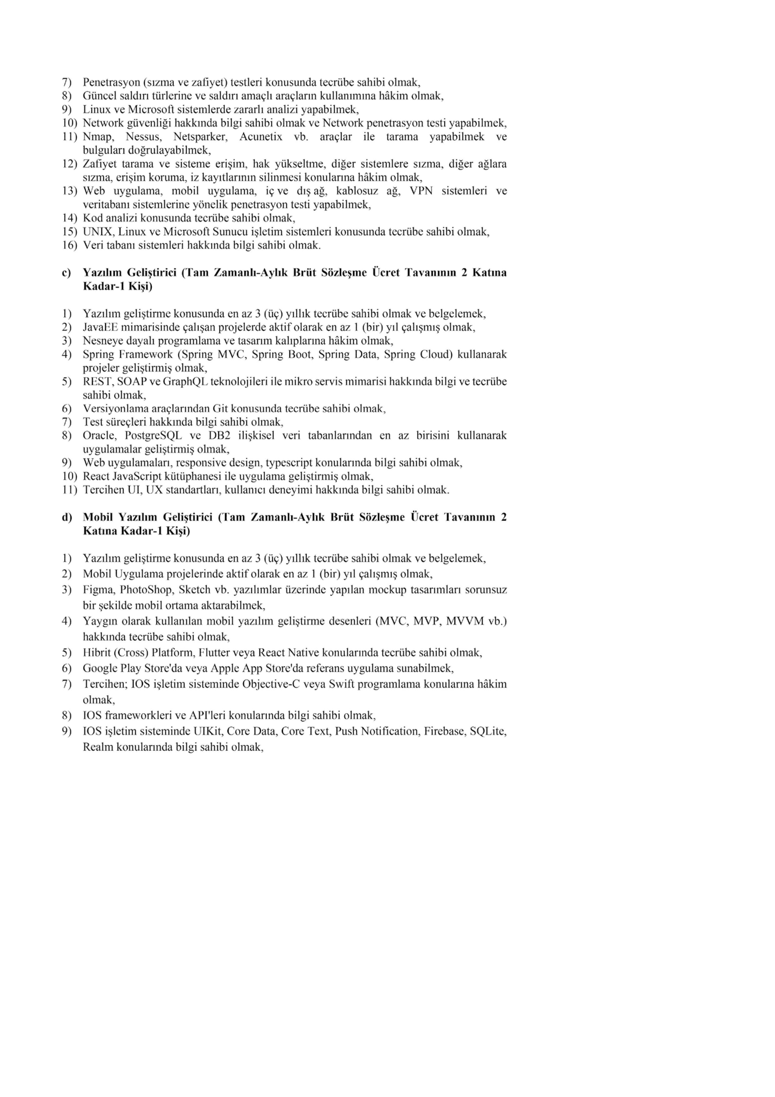 İNÖNÜ ÜNİVERSİTESİ 4  ALACAK ( 3 Kasım - 17 Kasım) İlan İçeriği Sayfa 3