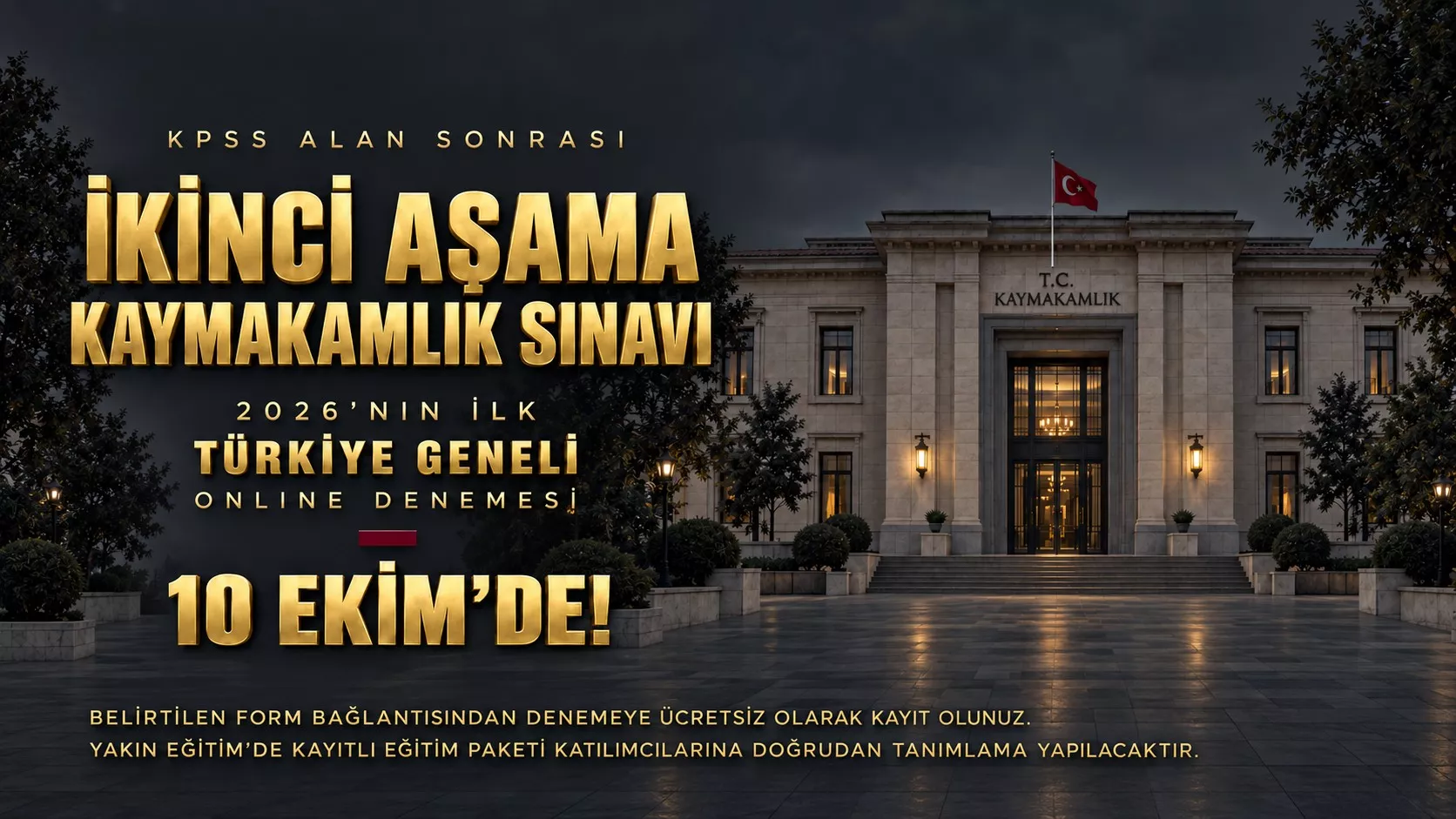 kaymakamlık ikinci aşama türkiye geneli online deneme