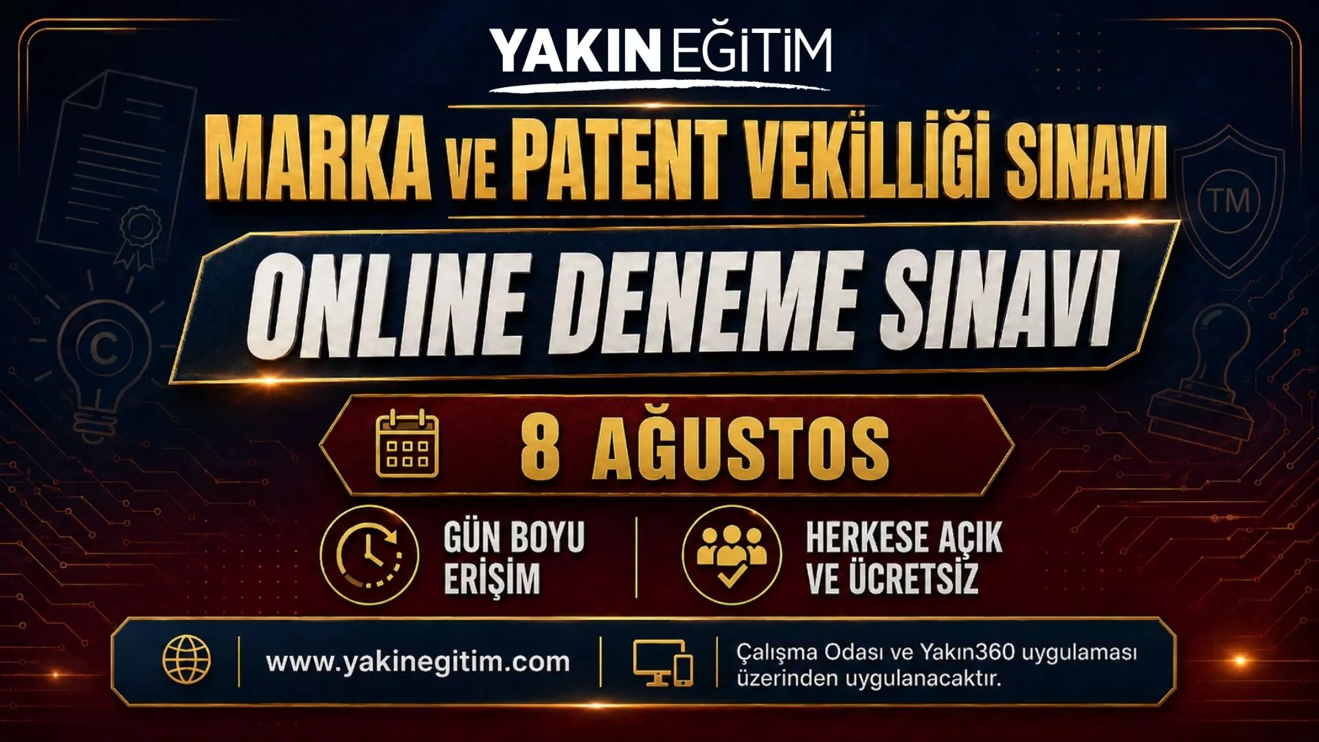 marka patent vekilliği sınavı deneme