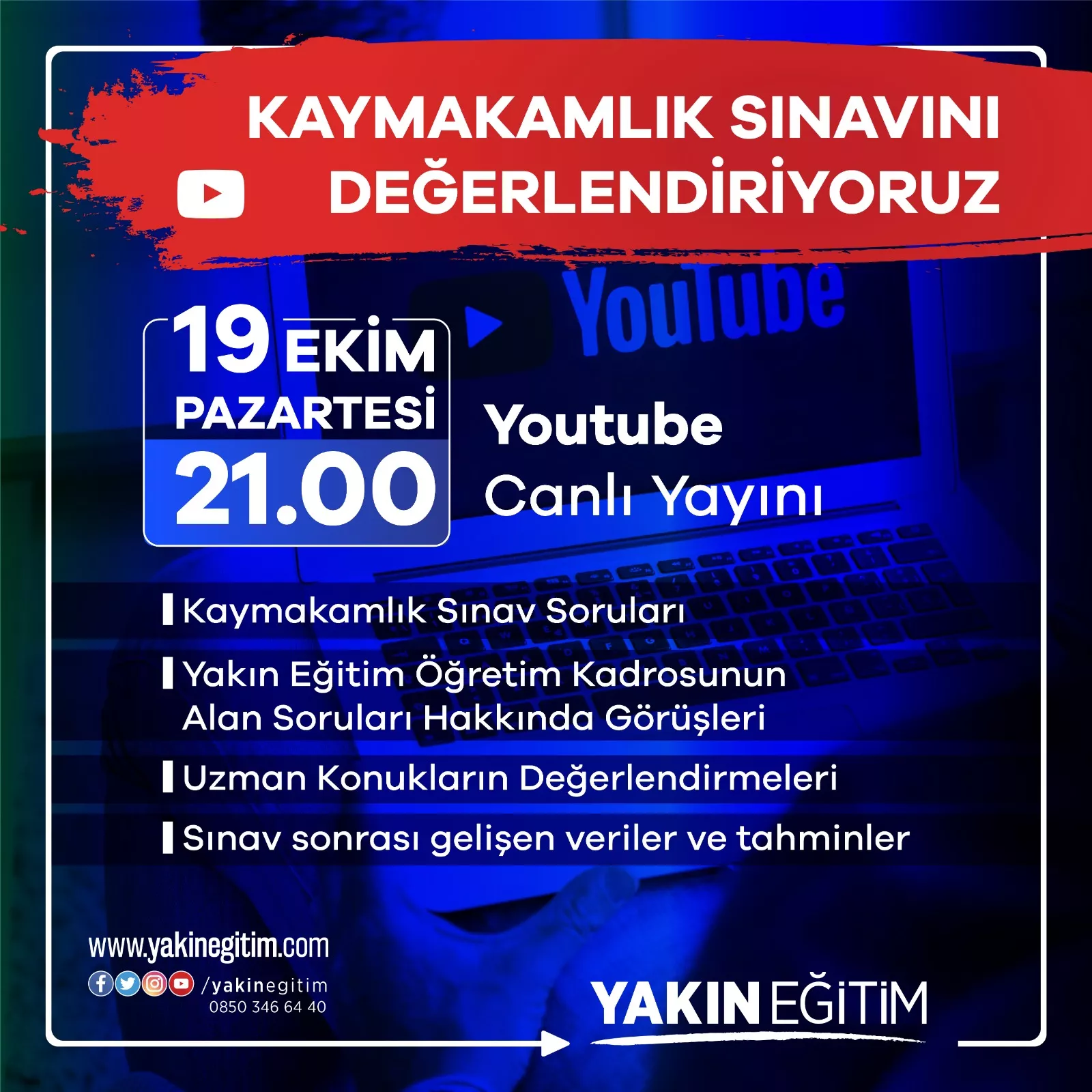 2020 kaymakamlık sınavını değerlendiriyoruz.