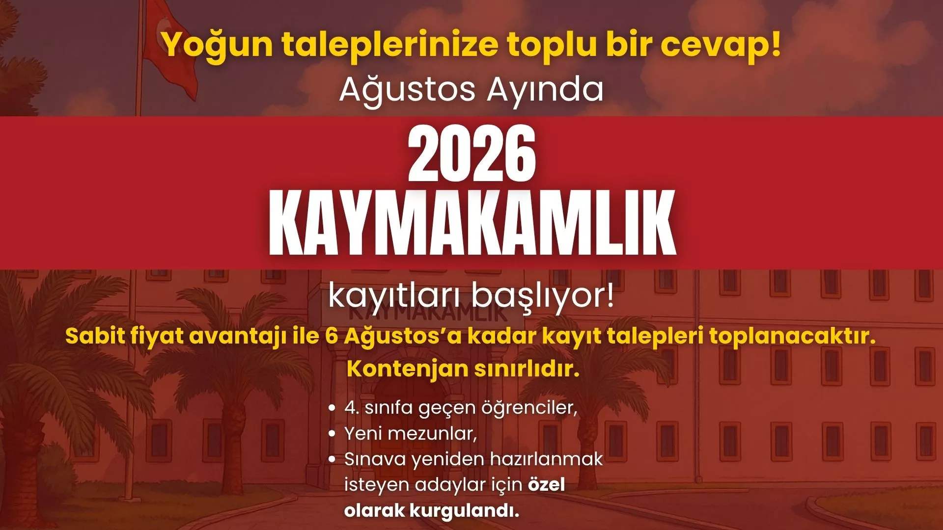 2026 kaymakamlık