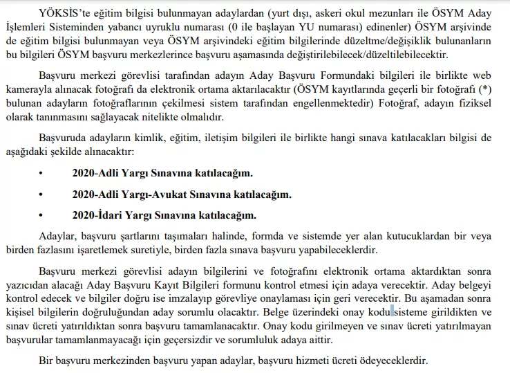 hakimlik geç başvuru tarihi1