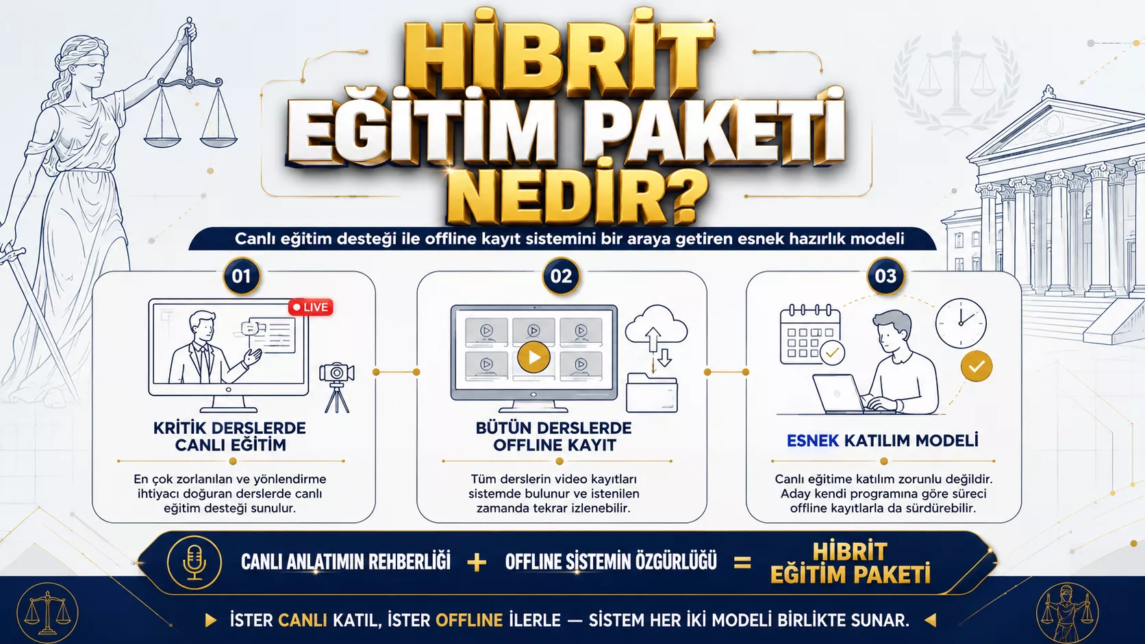 HAKİMLİK HİBRİT EĞİTİM PAKETİ