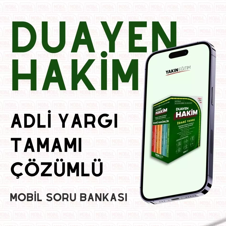 HAKİMLİK İDARİ YARGI MOBİL SORU BANKASI