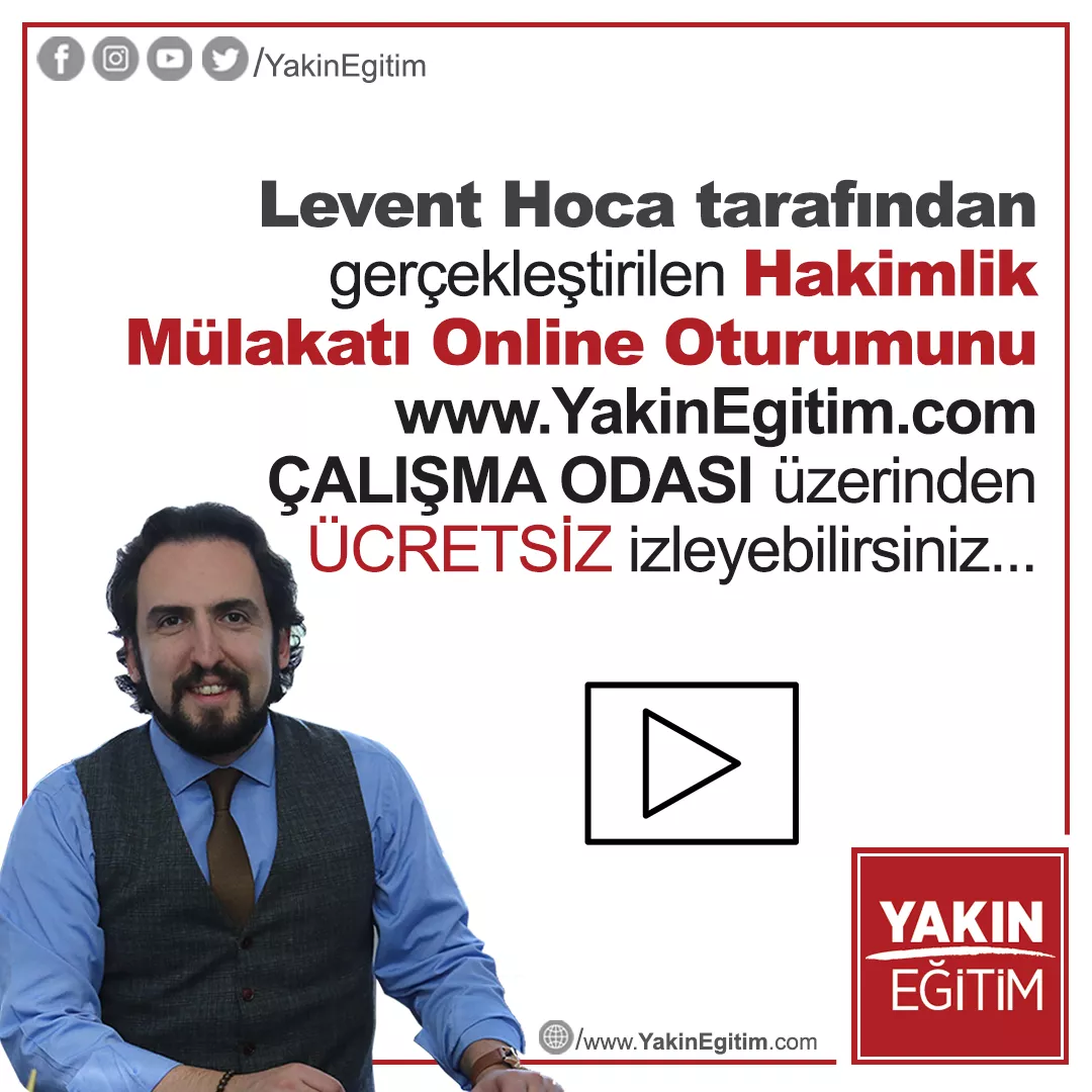 hakimlik mülakatı