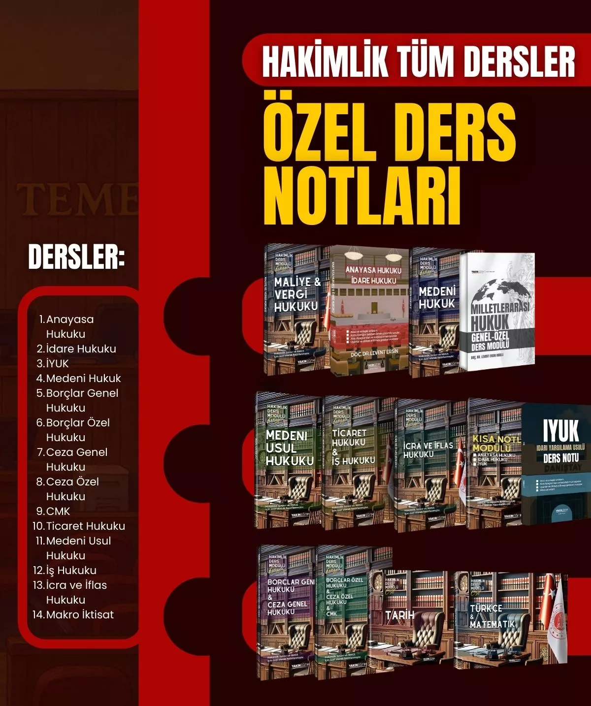 HAKİMLİK offline DERS NOTLARI