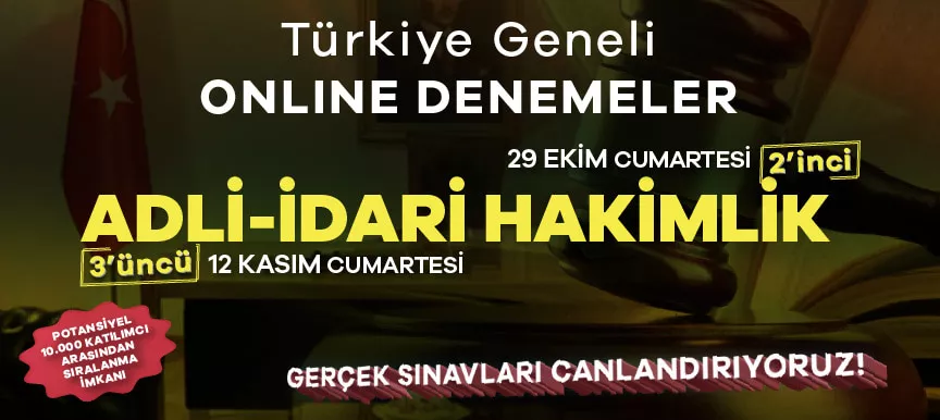 hakimlik online deneme