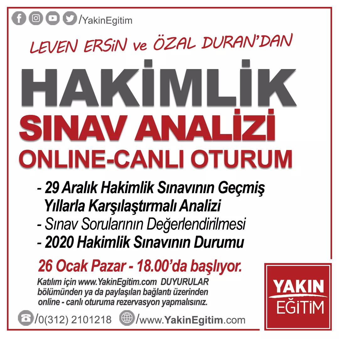 hakimlik sınav değerlendirmesi