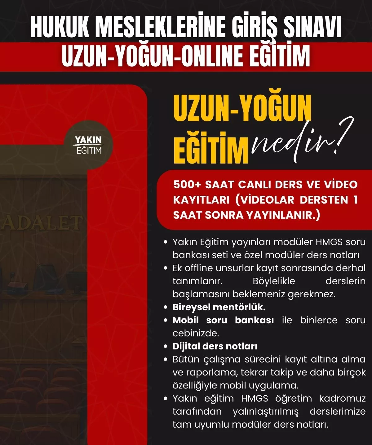 hmgs kursu uzun yoğun kamp içermeyen