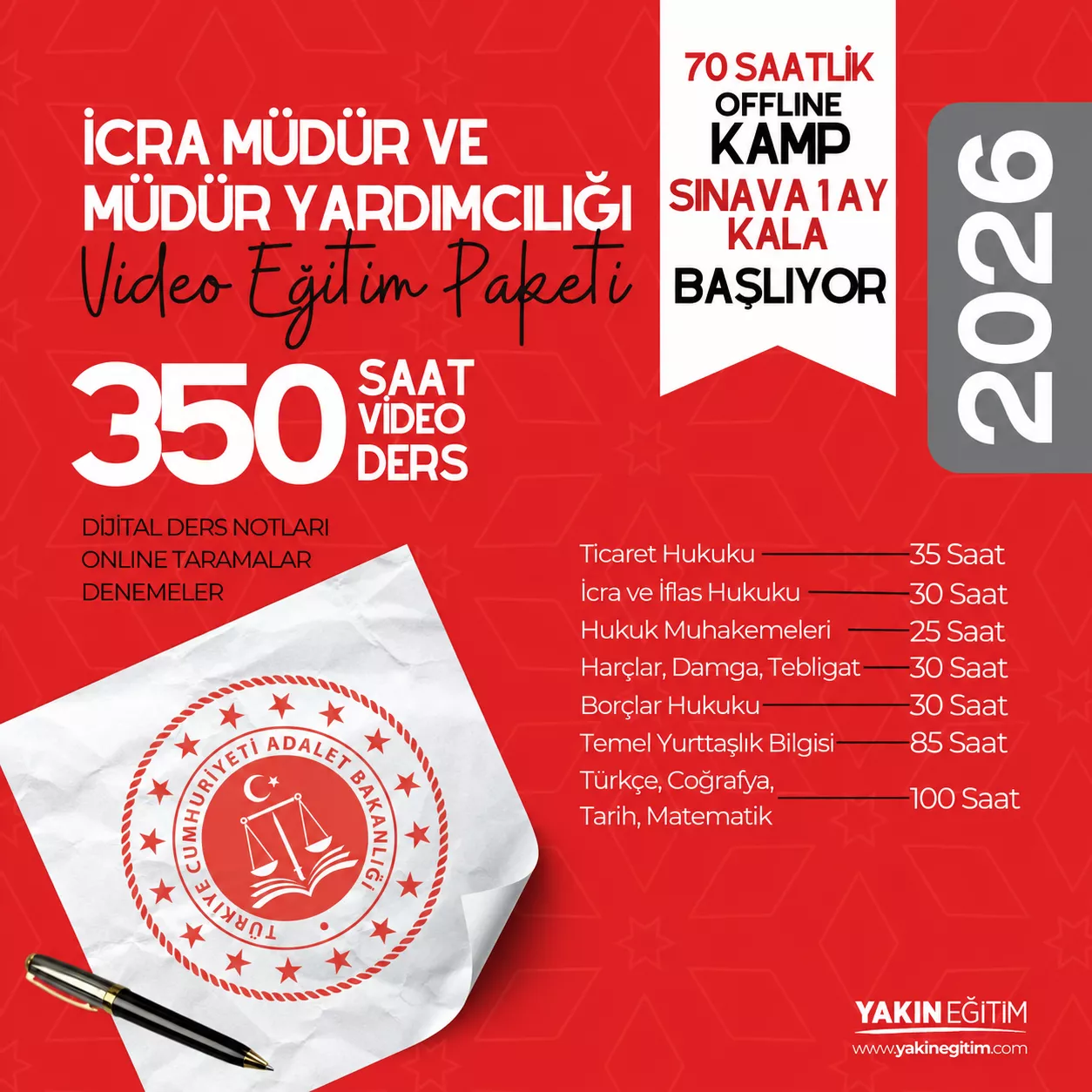 İcra müdürlüğü uzaktan eğitim