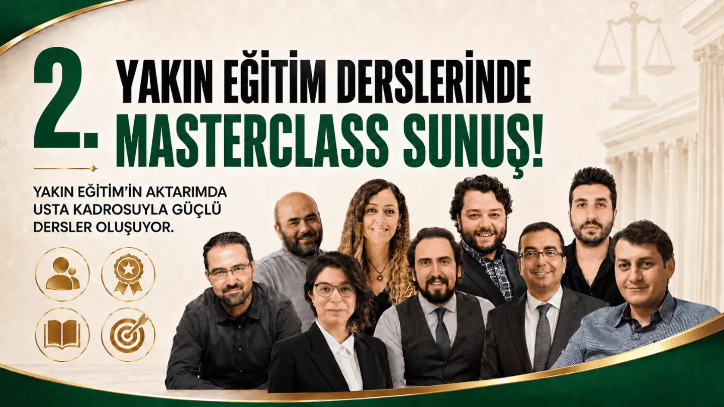 İDARİ HAKİMLİK KAMPI HOCALARI