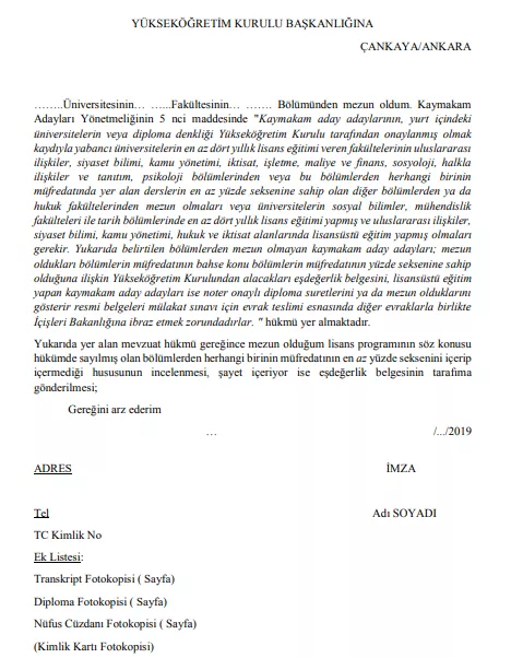 KAYMAKAMLIK SINAVINA KİMLER BAŞVURABİLİR