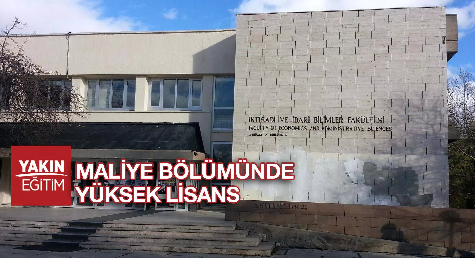 MALİYE BÖLÜMÜ YÜKSEK LİSANS