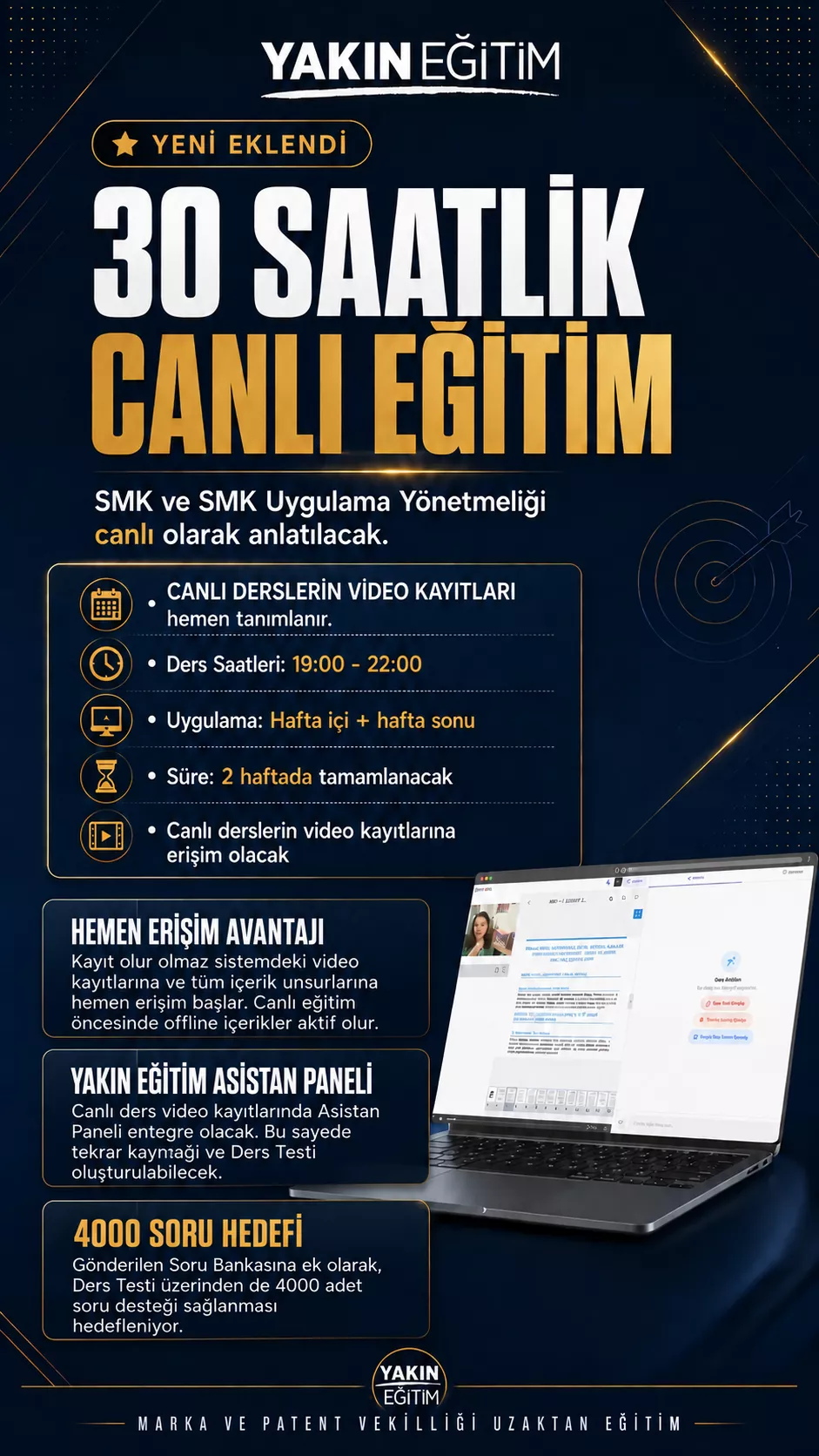 marka patent vekilliği uzaktan eğitim