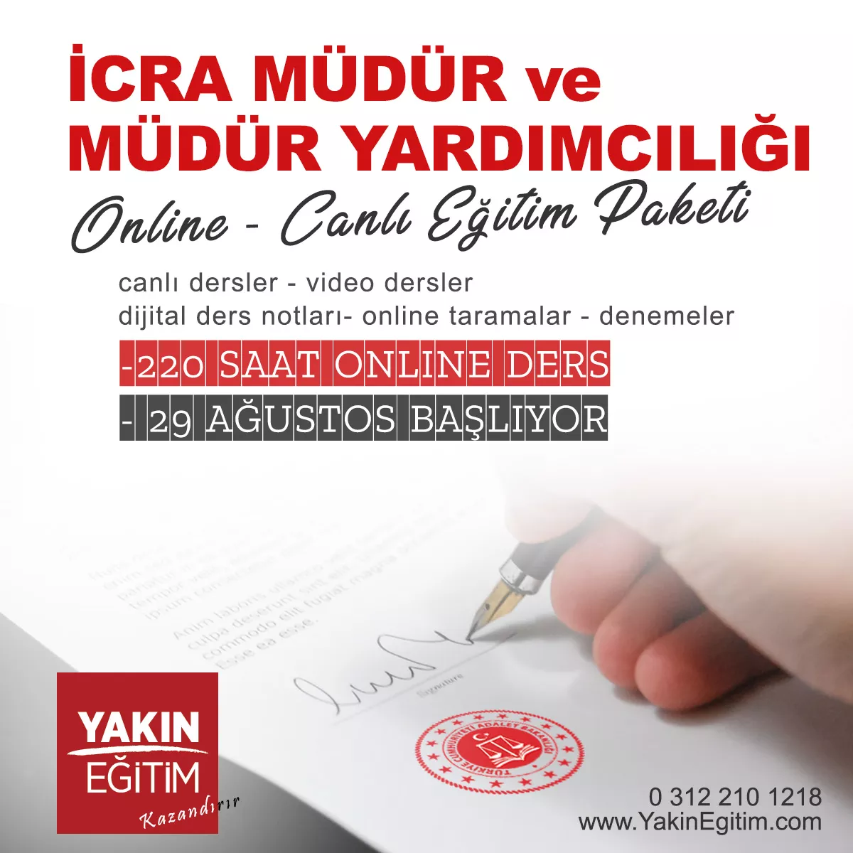 online icra müdür ve müdür yardımcılığı uzaktan eğitim KURSU