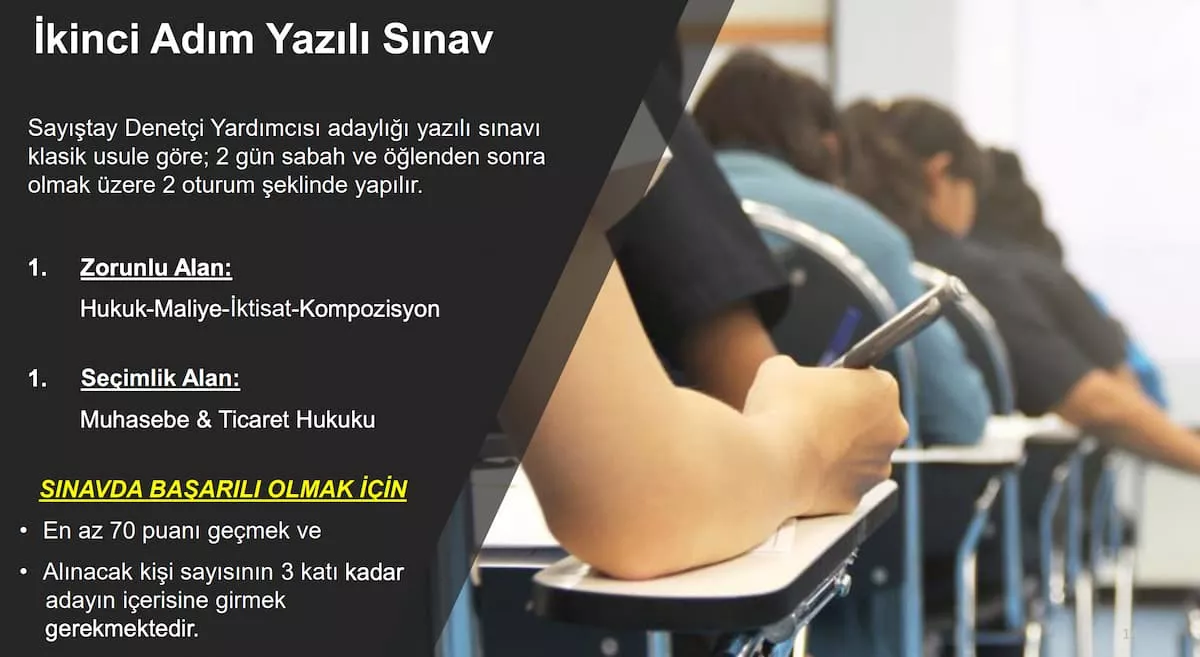 sayıştay denetçi yardımcılığı sınavı ikinci aşama