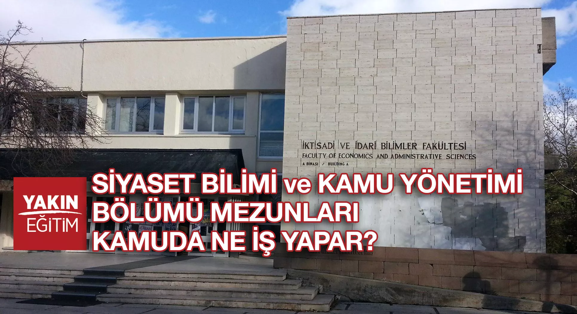 SİYASET BİLİMİ ve KAMU YÖNETİMİ MEZUNLARI NE İŞ YAPAR