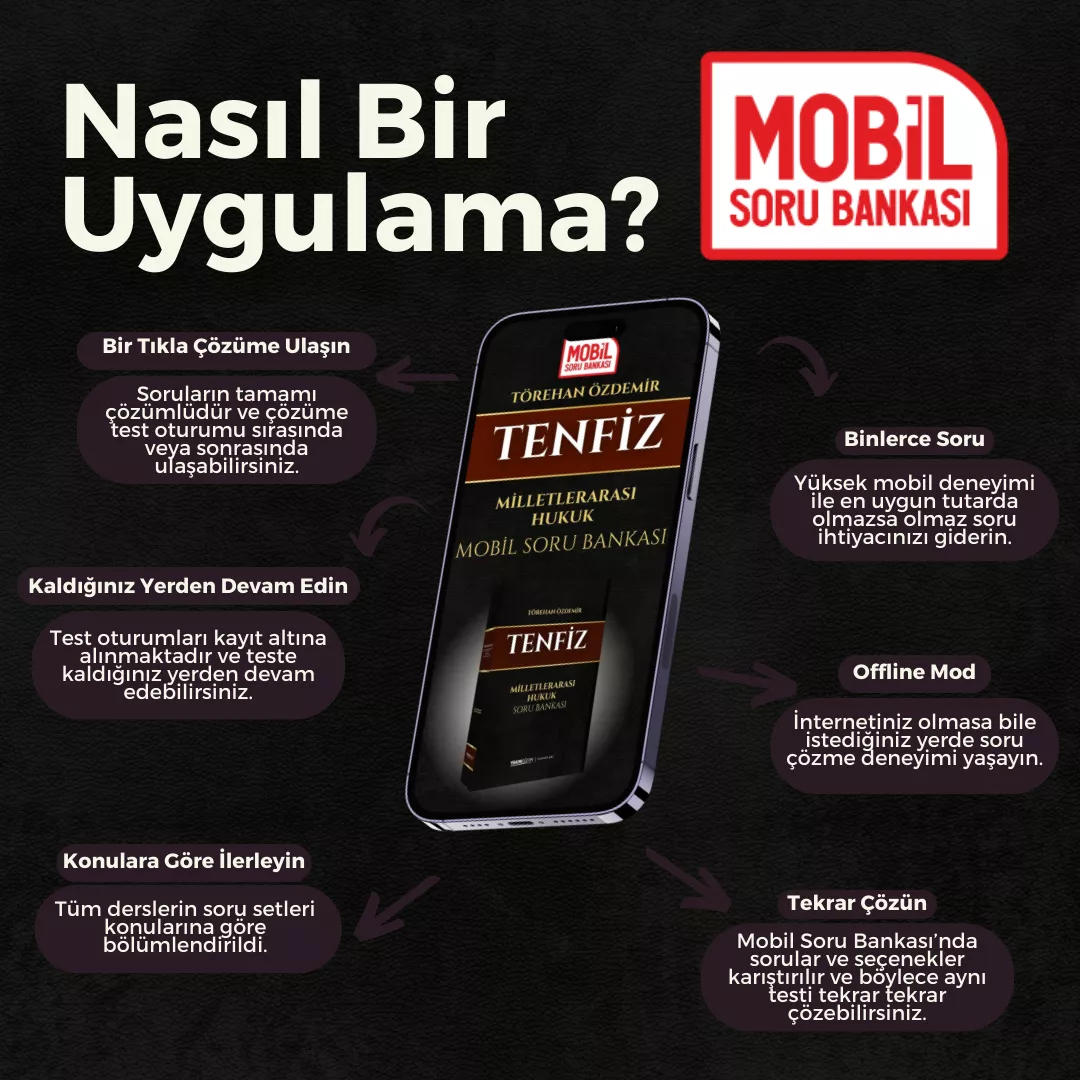 törehan özdemir milletlerarası hukuk soru mobil soru bankası