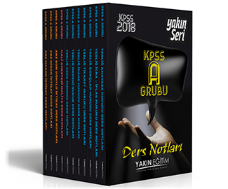 KPSS A DERS NOTLARI SETİ