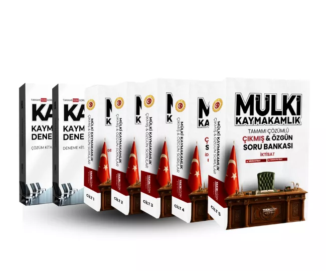 KAYMAKAMLIK MÜLKİ SORU BANKASI + KAİM 5 DENEME PAKETİ - 2026