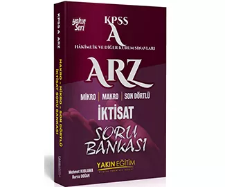 ARZ MİKRO MAKRO VE SON DÖRTLÜ SORU BANKASI