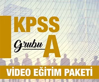 KPSS A GRUBU VİDEO EĞİTİM PAKETİ