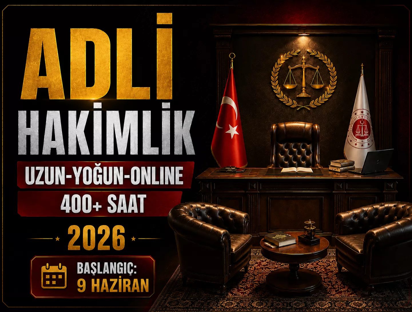 ONLINE ADLİ HAKİMLİK | ERKEN KAYIT