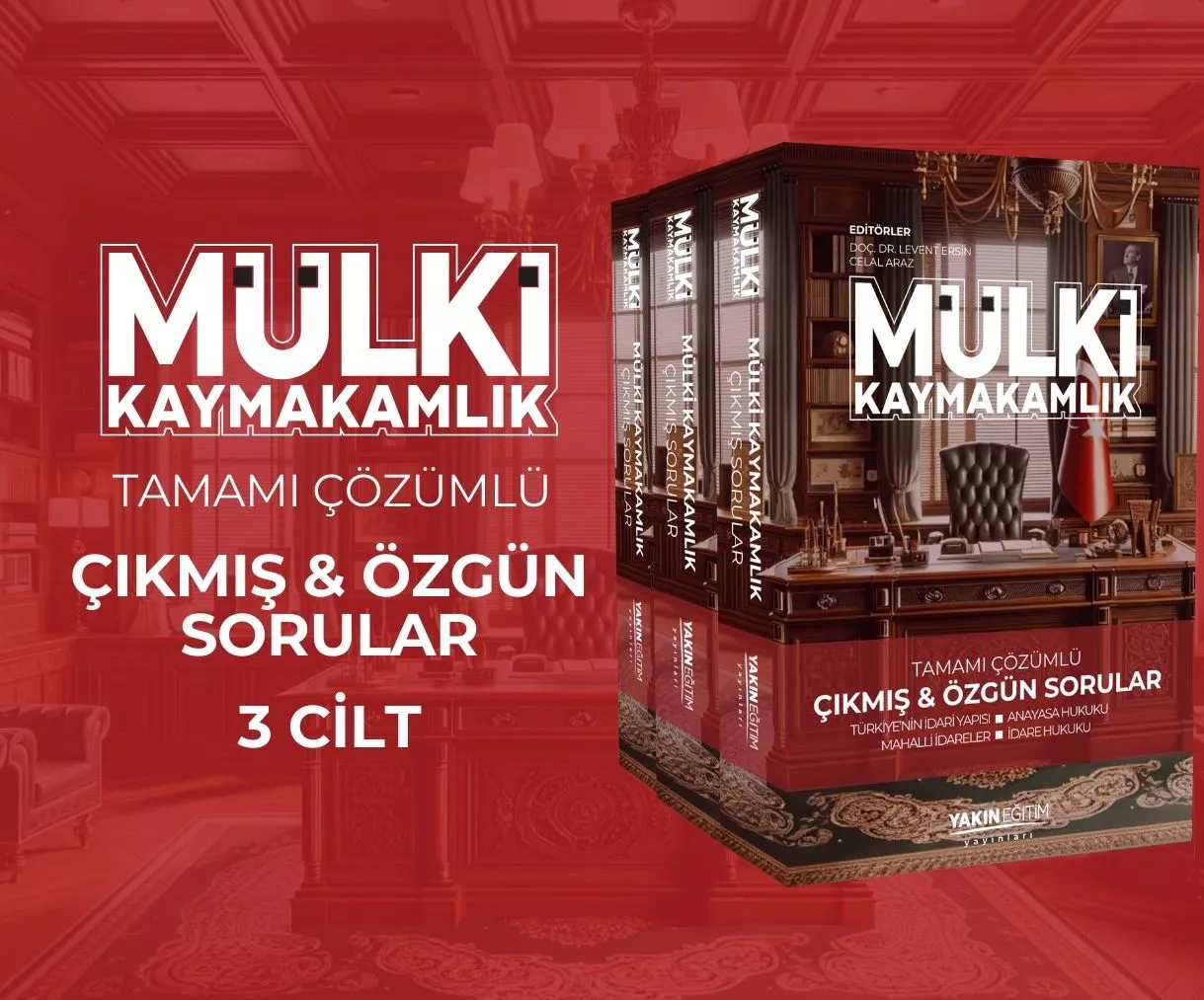 MÜLKİ 2024 KAYMAKAMLIK ÇIKMIŞ & ÖZGÜN ÇÖZÜMLÜ SORU BANKASI