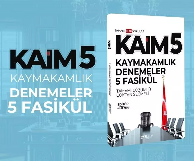 KAİM 5 KAYMAKAMLIK 5 DENEME 