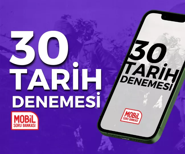 HAKİMLİK TARİH 30 DENEME MOBİL SORU BANKASI