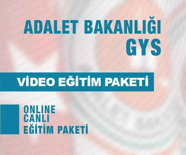 ADALET GYS UZAKTAN EĞİTİM