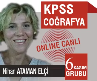 ONLINE KPSS COĞRAFYA