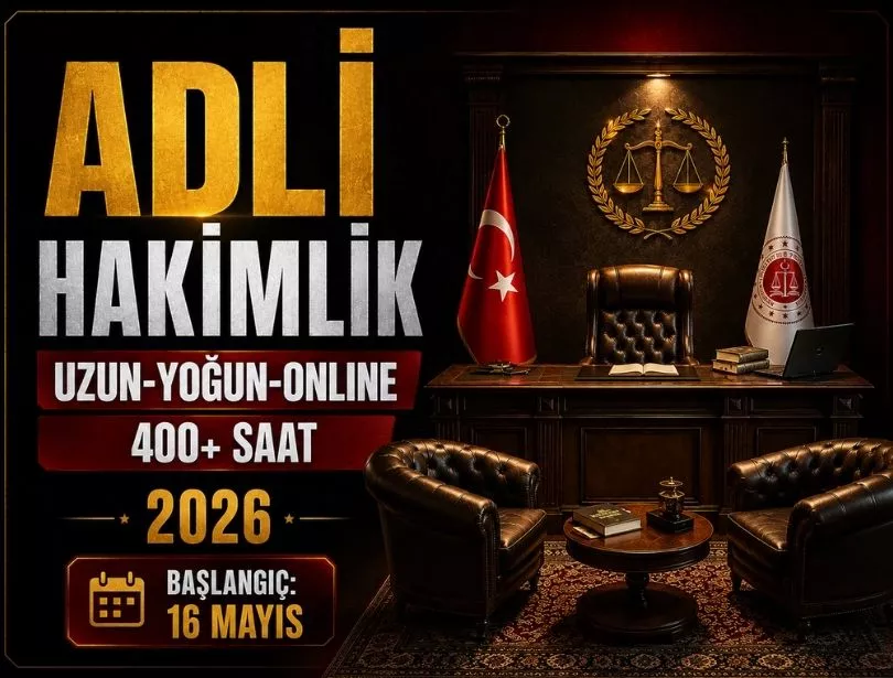 ONLINE ADLİ HAKİMLİK | ERKEN KAYIT