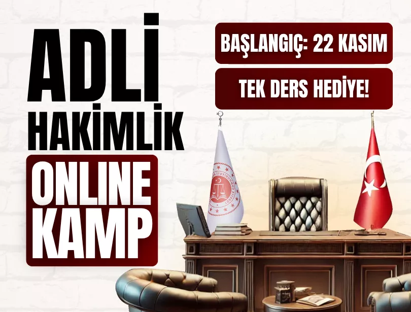 ONLINE ADLİ HAKİMLİK KAMPI