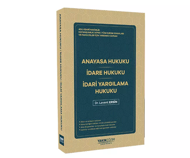 ANAYASA - İDARE - İDARİ YARGILAMA  KONU ANLATIM 