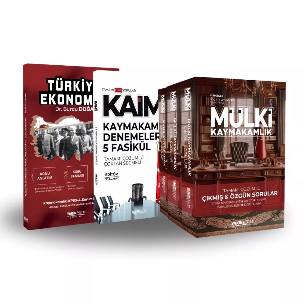 MÜLKİ SORU BANKASI + KAİM 5 + TÜRKİYE EKONOMİSİ 2024