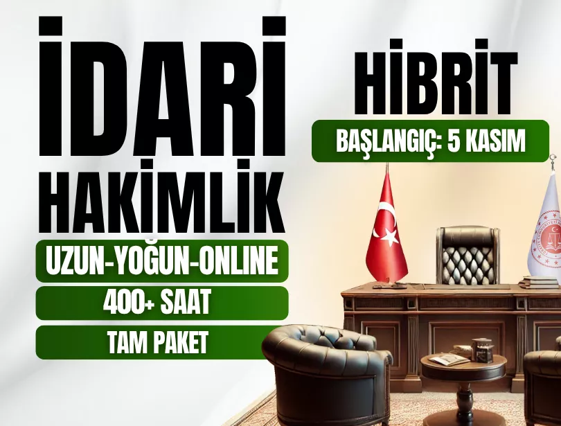 İDARİ HAKİMLİK HİBRİT PAKET