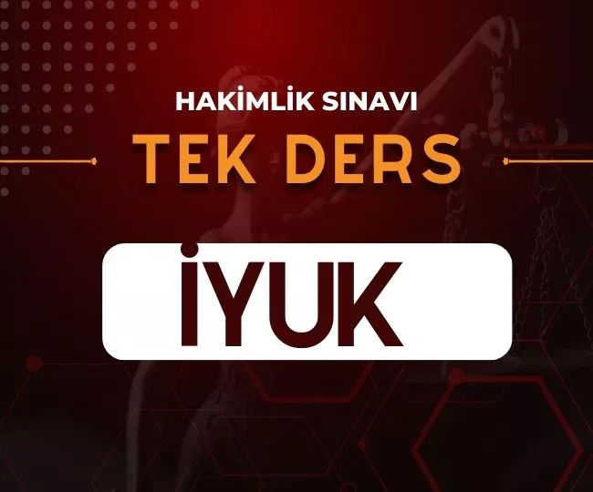 İYUK TEK DERS VİDEO EĞİTİM PAKETİ - DR. BEKİR GENÇ