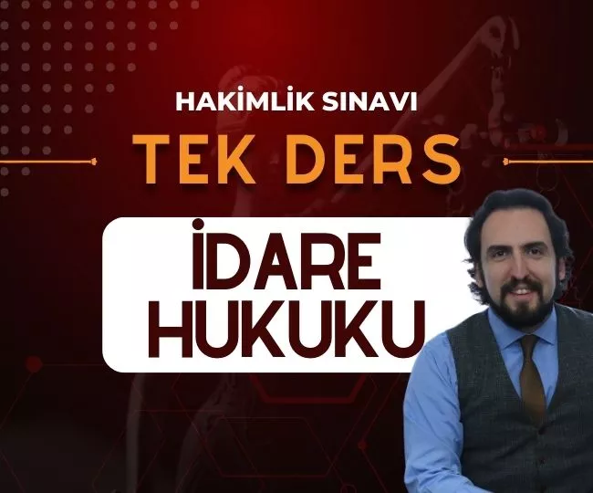 İDARE HUKUKU TEK DERS VİDEO EĞİTİM PAKETİ - LEVENT ERSİN