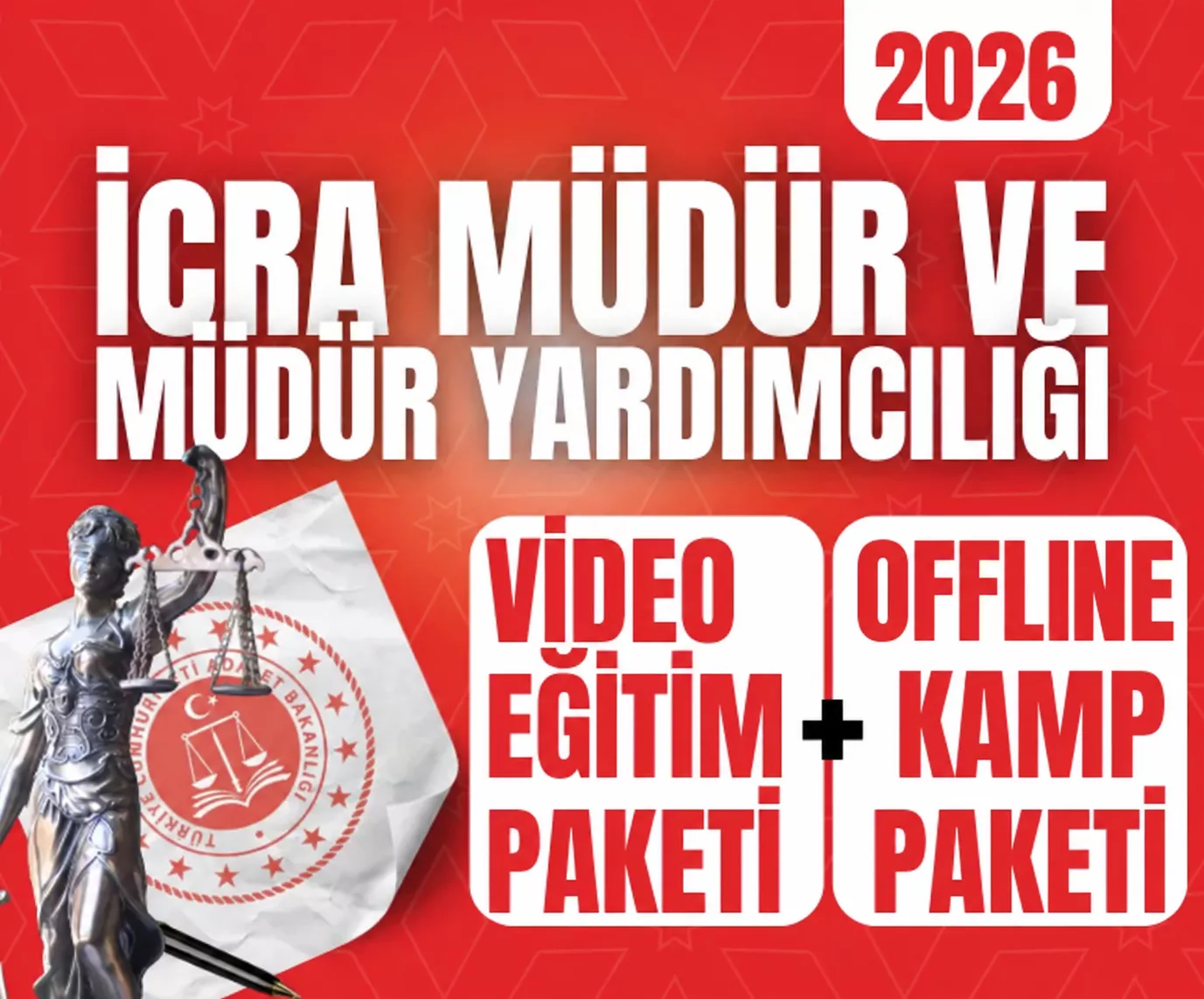İCRA MÜDÜR YARDIMCILIĞI VİDEO EĞİTİM PAKETİ