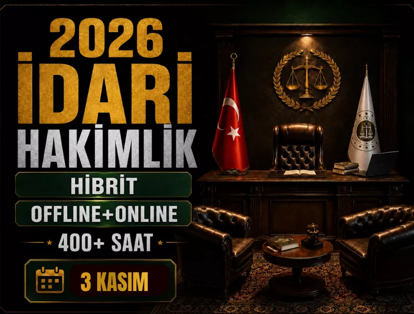 ONLINE İDARİ HAKİMLİK | ERKEN KAYIT
