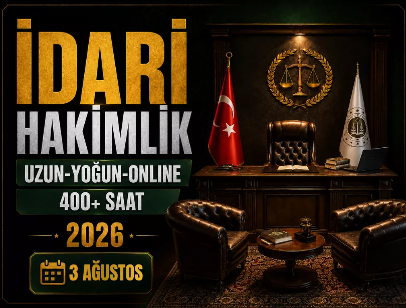 ONLINE İDARİ HAKİMLİK | ERKEN KAYIT