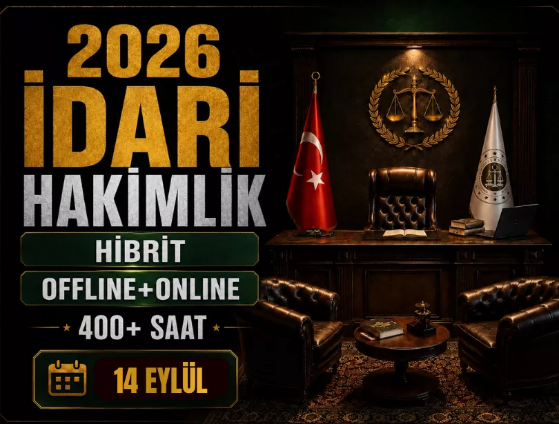 ONLINE İDARİ HAKİMLİK | ERKEN KAYIT