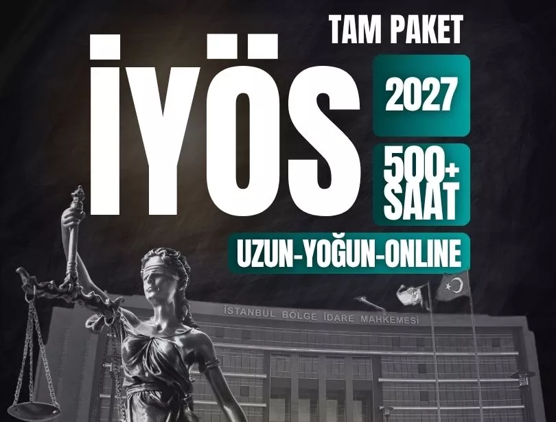 İDARİ YARGI ÖN SINAVI UZAKTAN EĞİTİM PAKETİ