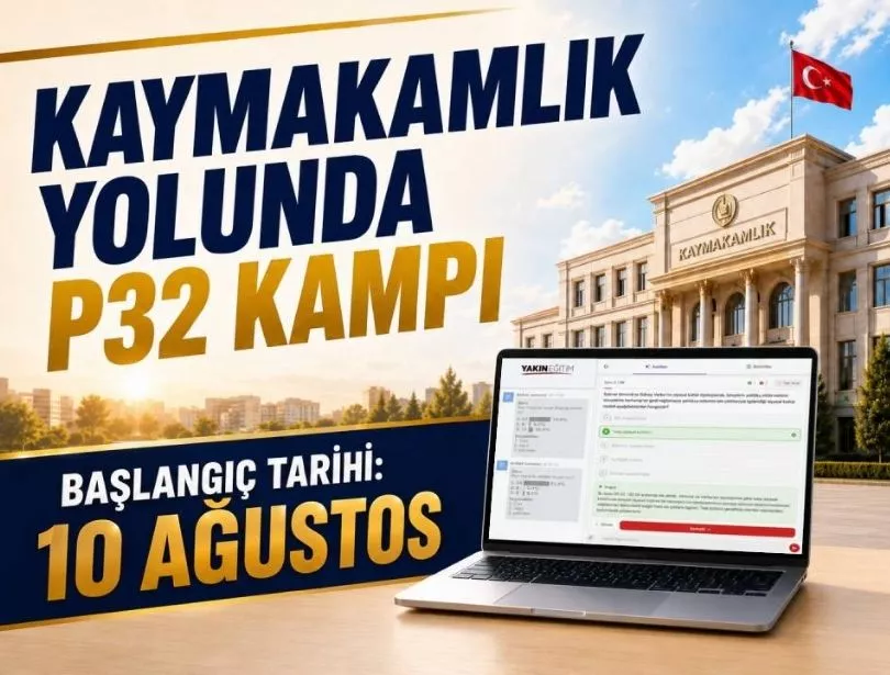 KAYMAKAMLIK YOLUNDA P32 KAMPI