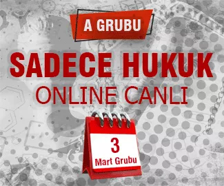 SADECE HUKUK - ONLINE KPSS A