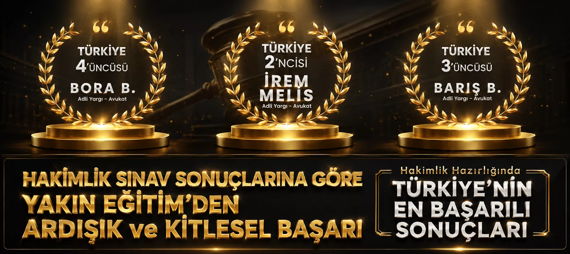 HAKİMLİK KURSU - ADLİ YARGI KURSU - İDARİ YARGI KURSU
